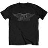 Vintage Logo Aerosmith Band TShirt Cotton Graphic Tee Unisex Unisex Summer Streetwear