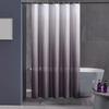 Cortina de chuveiro com estampa digital gradiente, tecido de poliéster à prova d'água, cortina de chuveiro para banheiro, privacidade, 120x200cm, 180x200cm