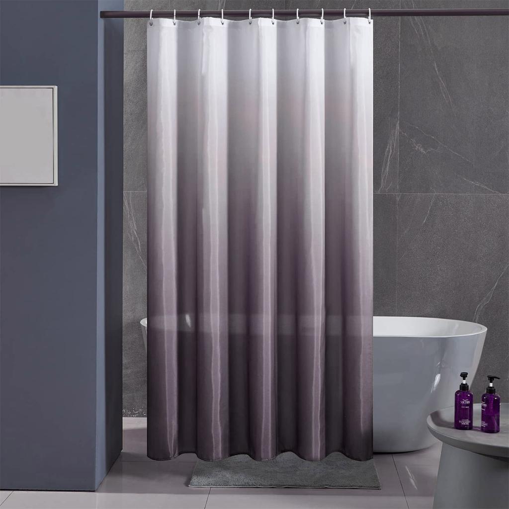 Gradient Digital Print Zasłona prysznicowa Wodoodporna tkanina poliestrowa Zasłona prysznicowa Łazienka Prywatność 120x200cm 180x200cm