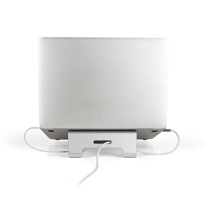 

UPERGO Aluminum Computer Macbook Notebook iPad Flat Cooling Base Silver