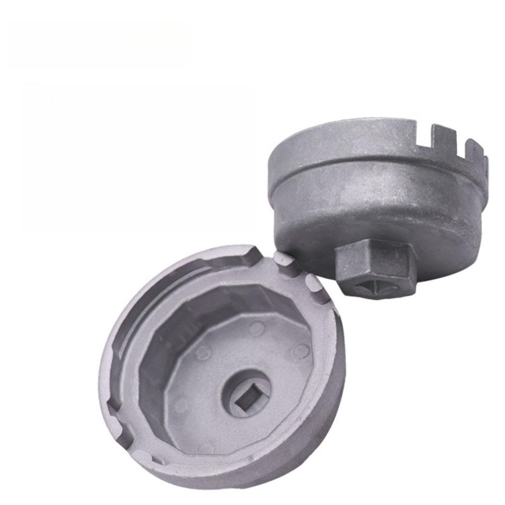 Universal Aluminum Alloy Oil Filter Wrench - Cap-Type Tool for Auto Oil Filter Disassembly & Installation in Vehicle Maintenance