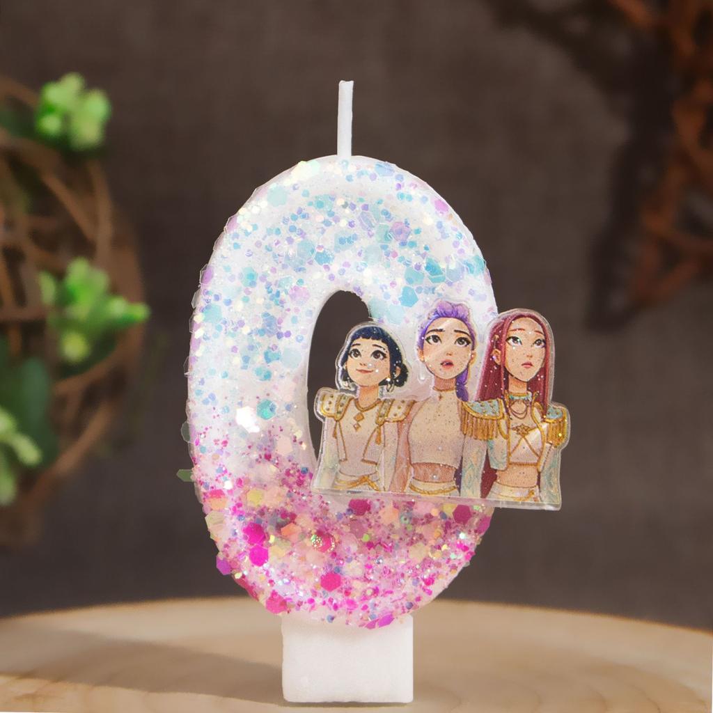 Cartoon Peripheral Party Birthday Candles Digital Candles