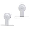 Vidaxl Sliding Door Mounting System, 183 Cm, Steel, White