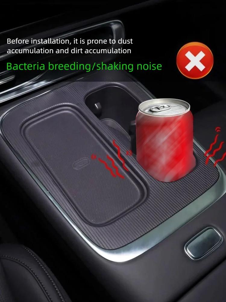 For Leapmotor B05 Accessories 2025 2026 Lafa 5 Wireless Charging Water Cup Mat Center Console Interior Decoration Accessories
