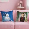 scifi anime MIRAI Cushion Cover Soft  EasyWash Pillow Case  Versatile for Couch Bed Travel and Office