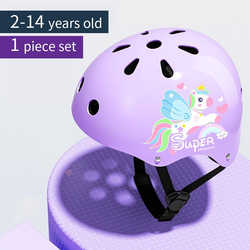 Casco per la protezione dei bambini Adatto per pattinaggio su ghiaccio, ciclismo e skateboard sport ragazzo ragazza