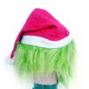Christmas mask green furry monster Grinch headgear cosplay Funny Party Latex Mask