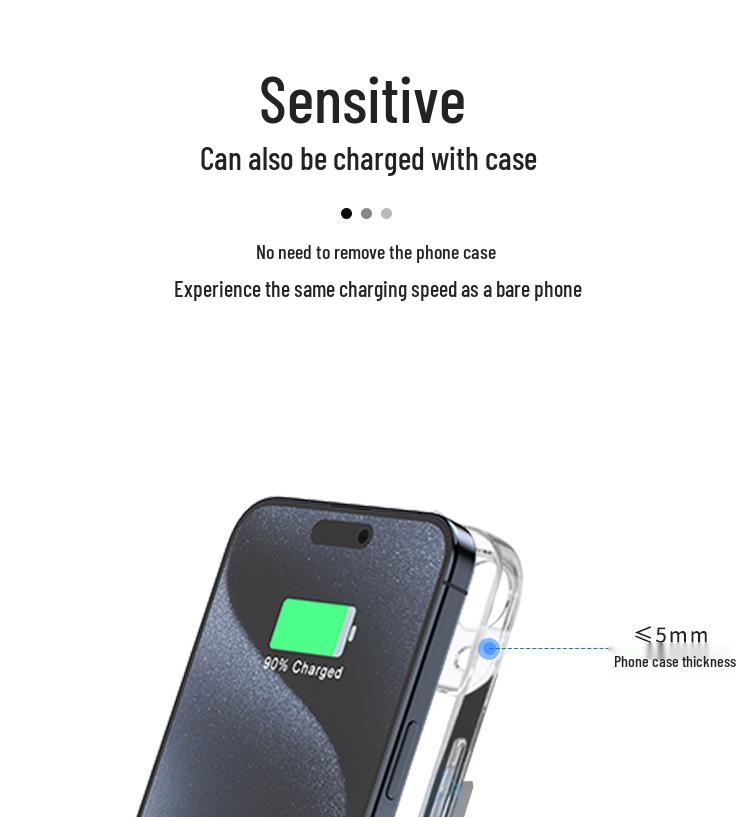 Multifunctional 3-in-1 Wireless Charging Magnetic Phone Stand with Touch Night Light