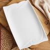 Huihuang White Rectangular Ceramic Dinner Plate
