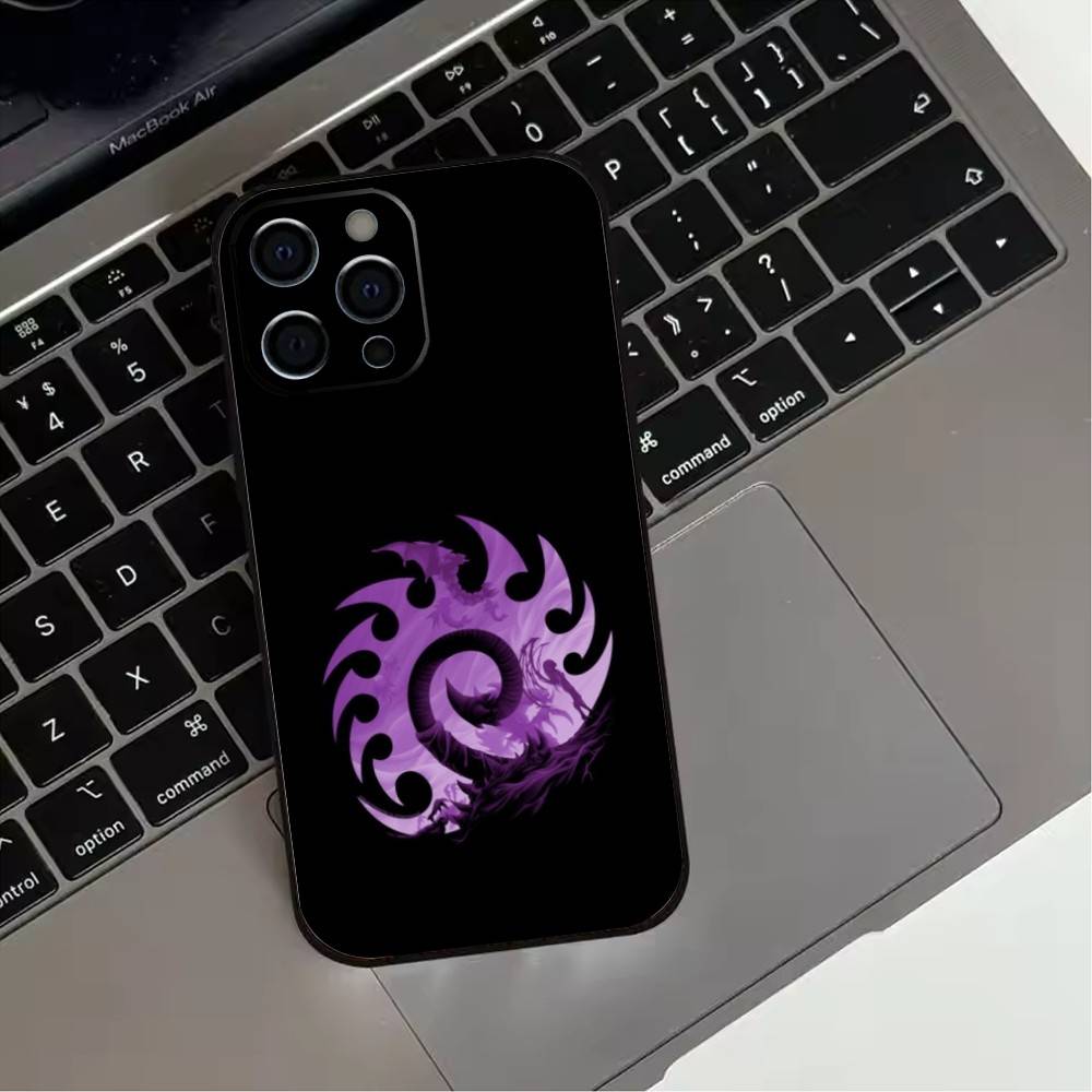 S-Starcrafts-Game-2 Phone Case For iPhone 17,16,15,14,13,12,11 Plus,Pro Max,XS,Soft Silicone Black Cover