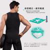 Tank Top Sleeveless Shirt Sports Innerwear Compression Wear Training Pressure Shirt Undershirt [Nesseo] Men's 10012-blk-XL