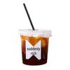 Clear PET Disposable Cold Drink Cups with Lids