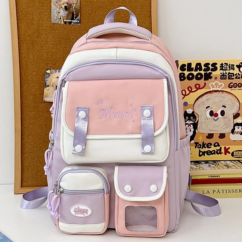 

Children s schoolbag Girls Elementary school students Cute girls High value backpack