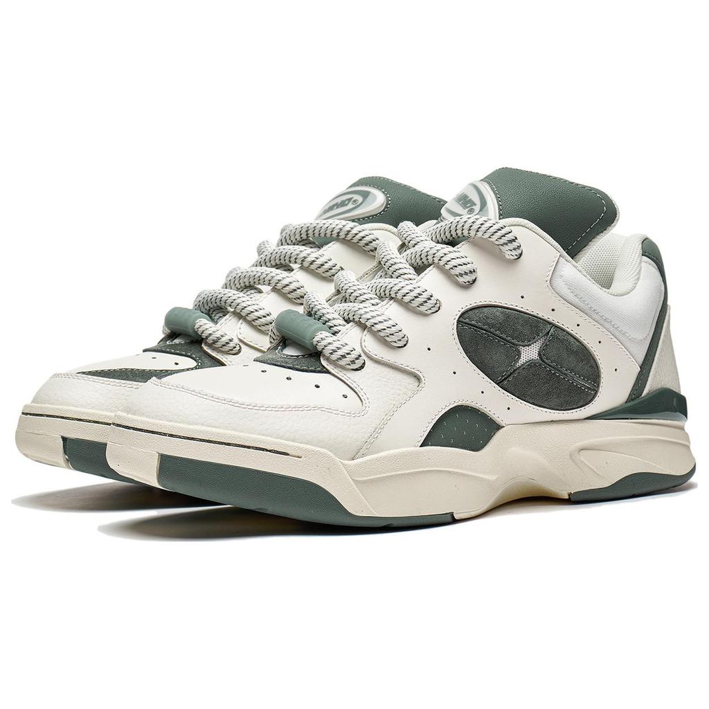 New LiNing Shooting Star Cushioning Wear Resistant Low Top Casual Shoes Unisex Qian Shan Jade AZGT085-3