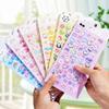 New 3D Embossed Stickers Cartoon Stickers Phone Case Decorations Planner Stickers Stationery Stickers Party Favors