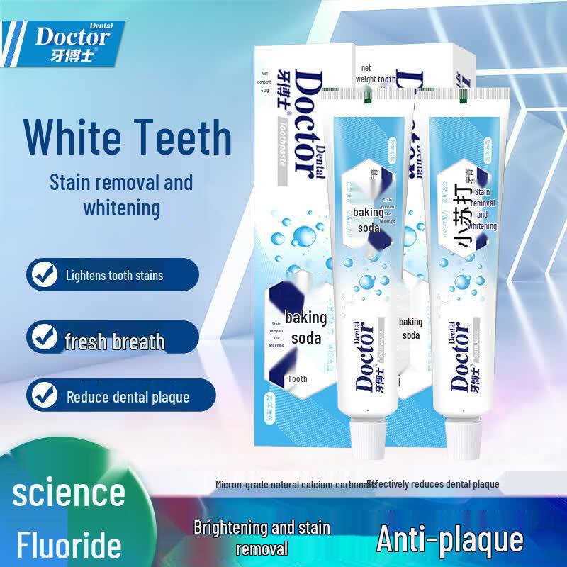 Dr. Dental Baking Soda Toothpaste Family Pack