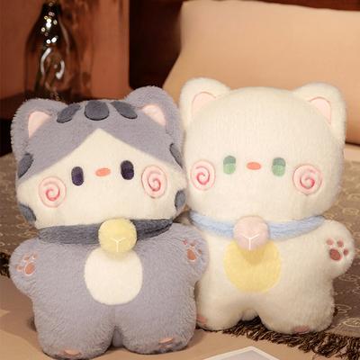 New Cat Doll Plush Toy Children's Bed Kitten Pillow Sleeping Rag Doll Gift for Boys and Girls