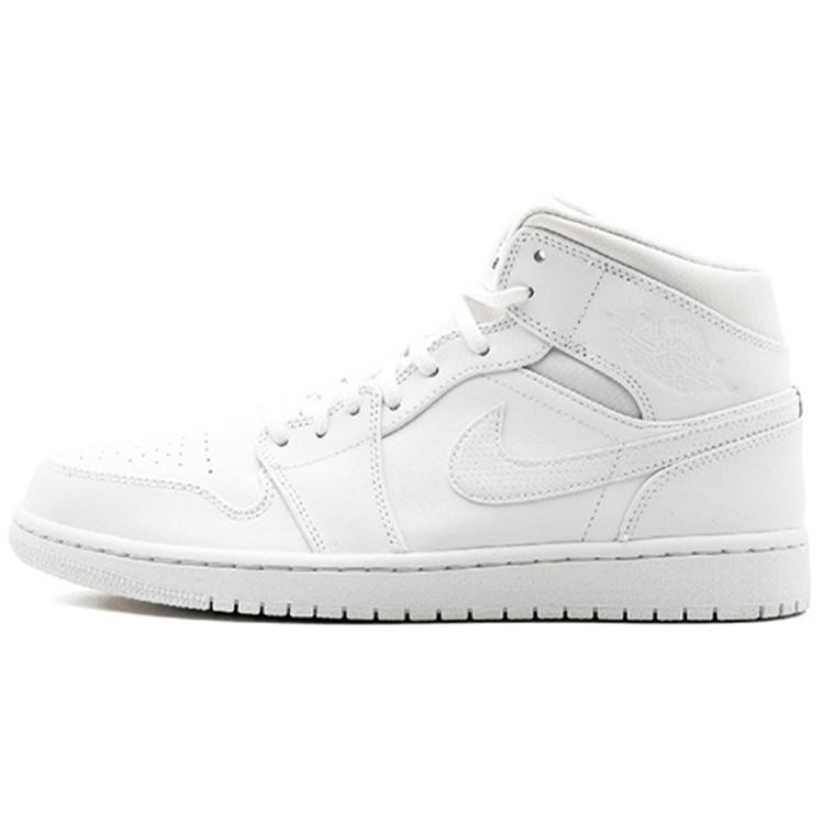 Air Jordan 1 Retro Mid White Men s 554724-110 EU 46