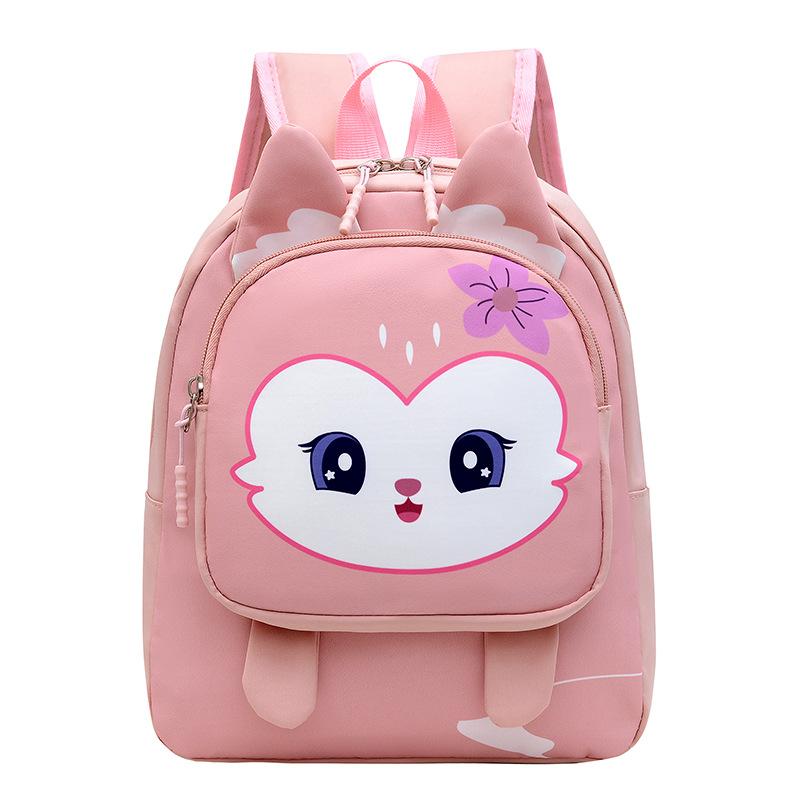 Kindergarten Student Schoolbag Cute Cartoon Cute Rabbit Boys And Girls Backpack Children'S Bag