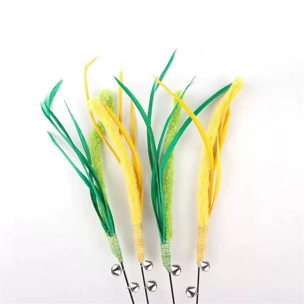 Wandspielzeug-Set zum Kratzen, Beißen und Treten, Nachfüllungen mit Grün für Teaser, Interaktives Spielzeug für, Angst und