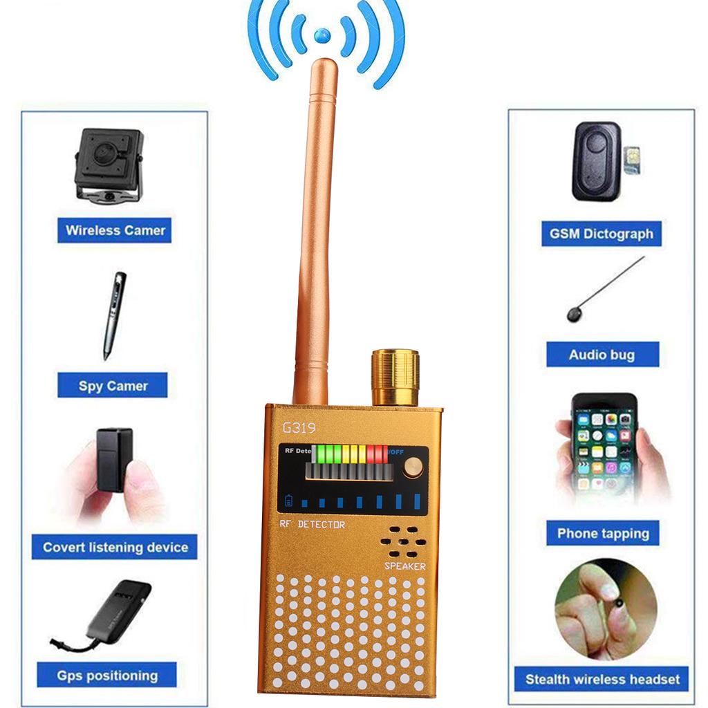 Signal Bug RF Detector Camera GSM Wireless Device Detection Dogs Mobile