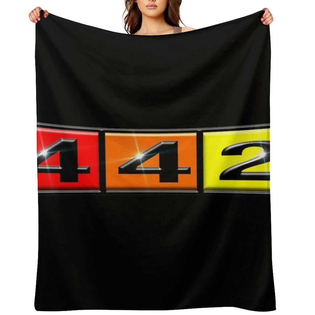 442 Black Throw Blanket Cute Plaid Luxury Plush Quilt Blankets