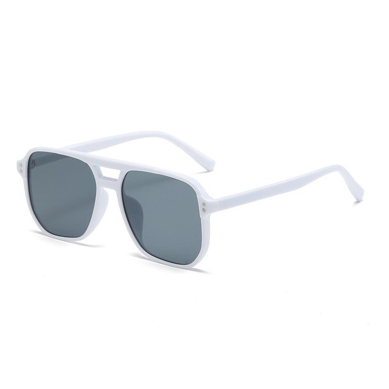 Trendy Retro Double Bridge UV Protection Sunglasses for Men & Women