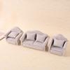 Handmade Miniature Sofa Model Figure 1/12 Dollhouses Decorative Accessories Detailed Wooden Furniture for Craft Project