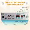 16/36 Egg Incubator for Hatching Chickens, Automatic Egg Turner, Clear Candler for Poultry, Duck, Goose Eggs