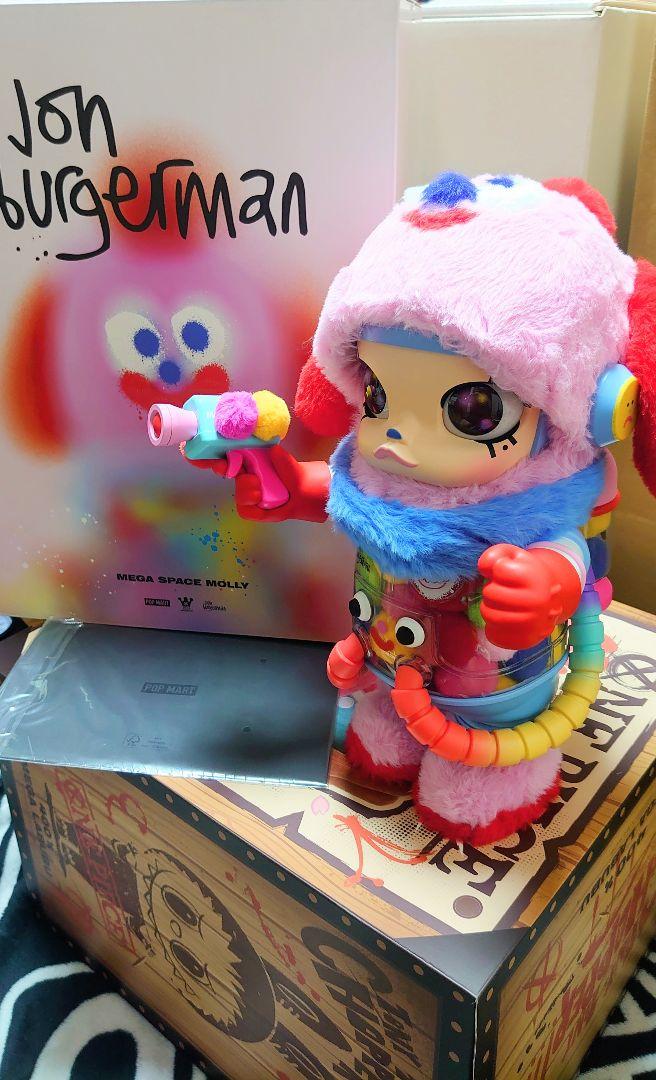 

[Б/У] Mega Space Molly400% Jon Burgerman