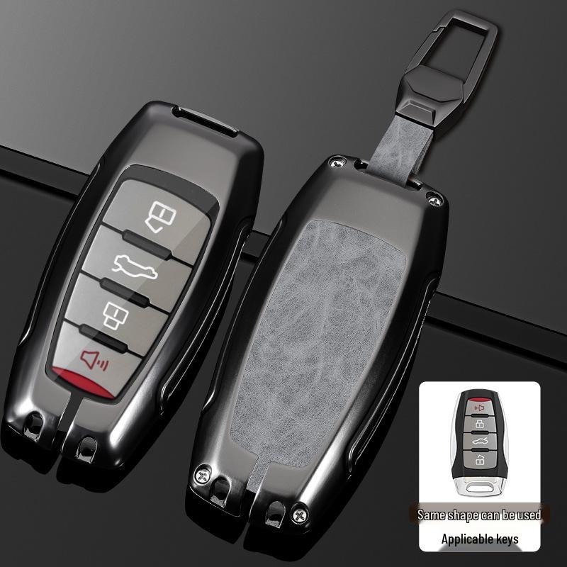 Great Wall Cannon Key Case: 2021/22 Models, King Kong Cannon Off-Road Pickup, Metal Snap Button for Men.