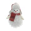 Cute Christmas Plush Snowman Pendant Xmas Ornament Christmas Tree Pendant  New Year