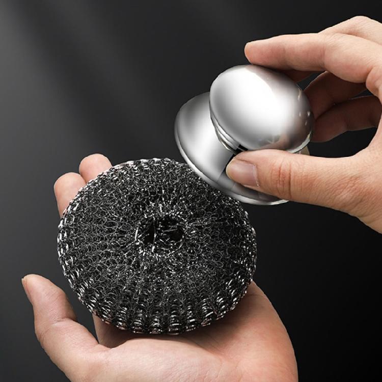 Multifunction Steel Wool Scrubber Set with 5pcs Wire Pad for Effortlessly Cleaning of Pots, Pans, and Kitchen Appliances