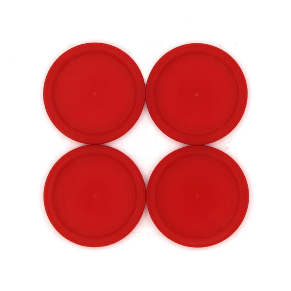 Entertainment Durable Red Replacement Felt Air Hockey Pusher Air Hockey Table Goalies Mallet Grip