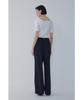 Bobeu Belted One-Tuck Wide Pants_Black 7156230006