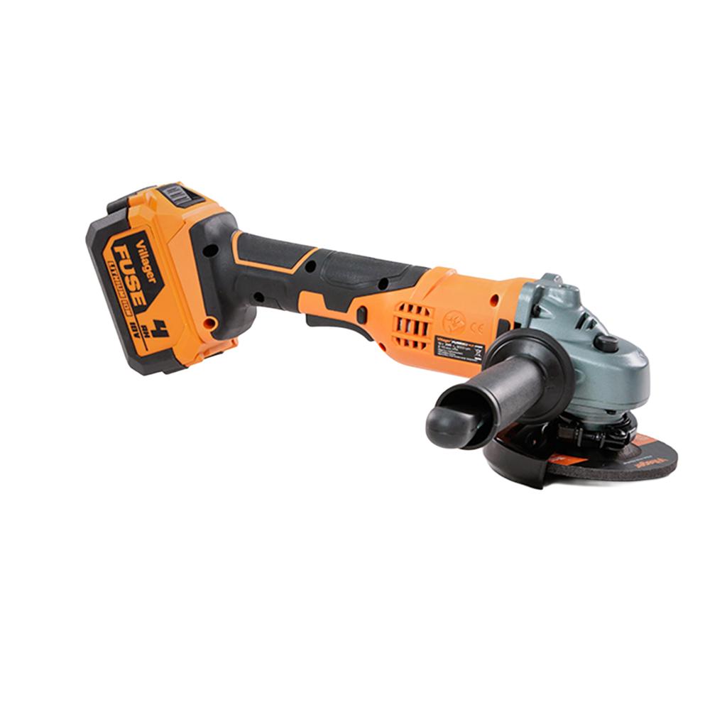 Villager Angle Grinder Vln 4320 1Bsc 18 V 115 8000 RPM 4 Ah