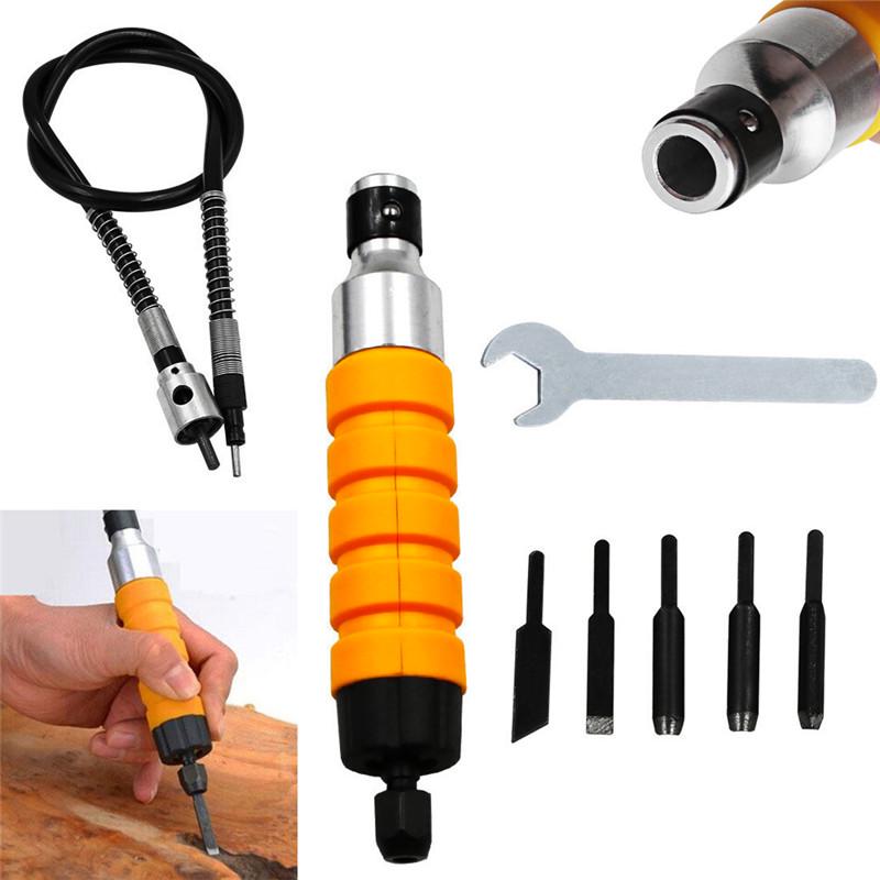 Buy Better Engraving Hanpiece Flex Shaft Wood Chisel Carving Tools