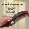 Comb for Removing Dandruff and Dehydrated Hair. Hollow Comb for Removing Grease and Dirt. It Also Provides Massage and Relieves Itching.