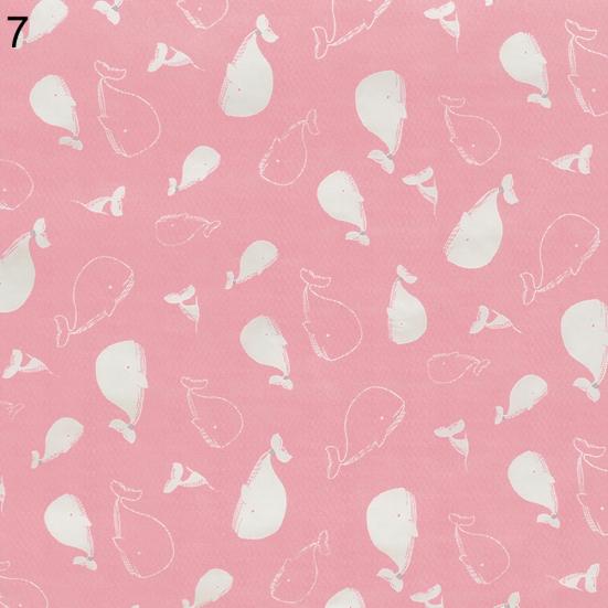 Washable Waterproof Cotton Changing Mat Cartoon Paradise Print Diaper Changing Pad