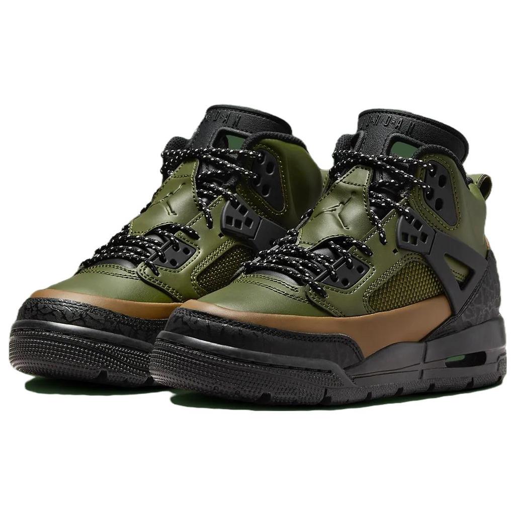 Nové Jordan Spiz'ike Winterized Černá Olivová Tmavě hnědá GS FD4653-300