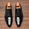 Fashionable  Comfortable Social Men's Shoes Oxford Gentlemen's Formal Men Dress Shoes