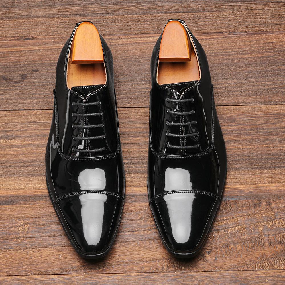 Fashionable  comfortable social men's shoes Oxford gentlemen's formal men dress shoes