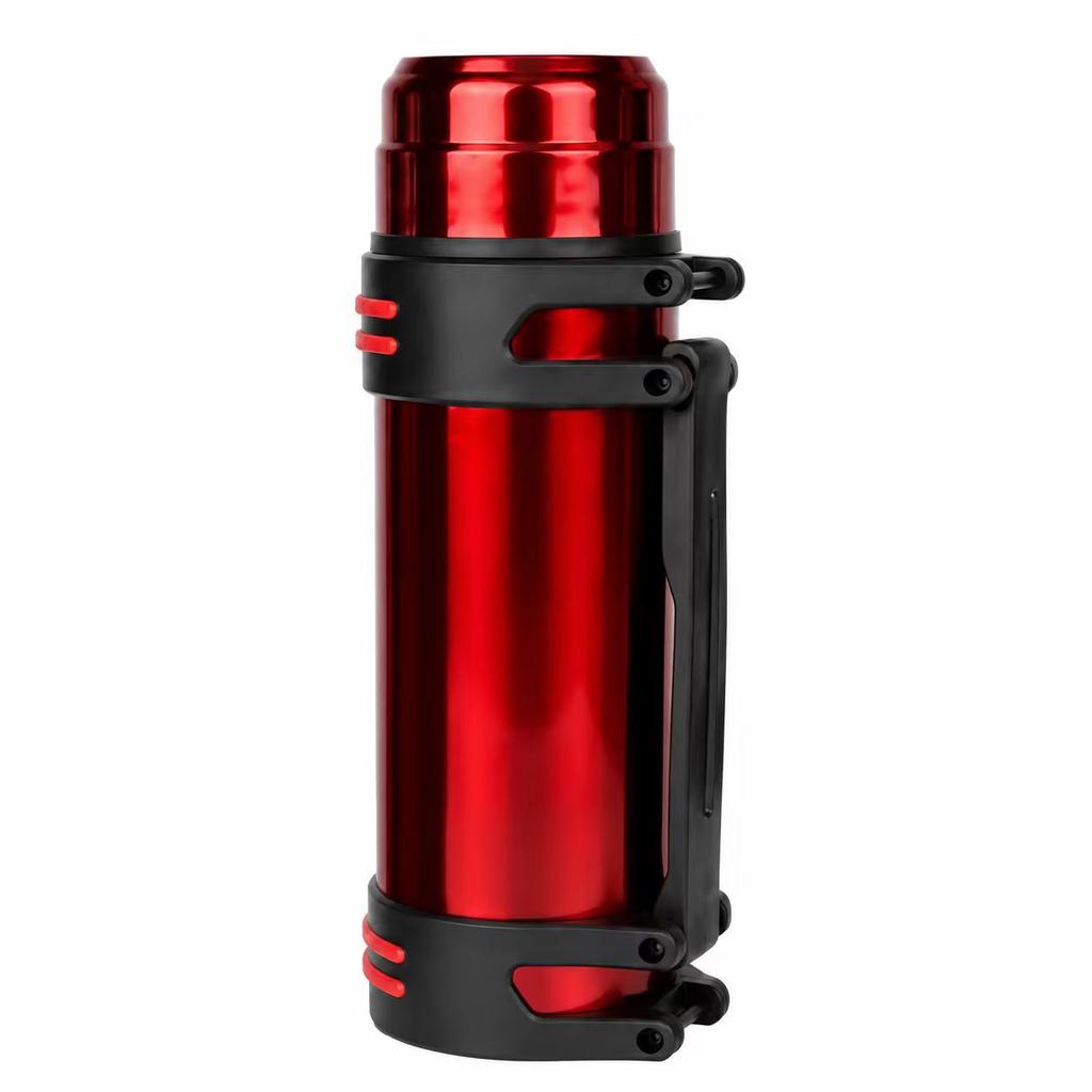 Large capacity car travel pot Stainless steel thermos cup Outdoor sports portable handle kettle