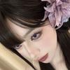 Lily Flower Hair Clip Plastic Flower Hair Claw For Women Girls Sweet Versatile Shark Clip Exquisite Hair Accessories