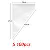 100pcs Disposable Pastry Bag Cake Cream Icing Piping Bags For Cake Dessert Cookies Decorating Tools Kitchen Baking Accessories