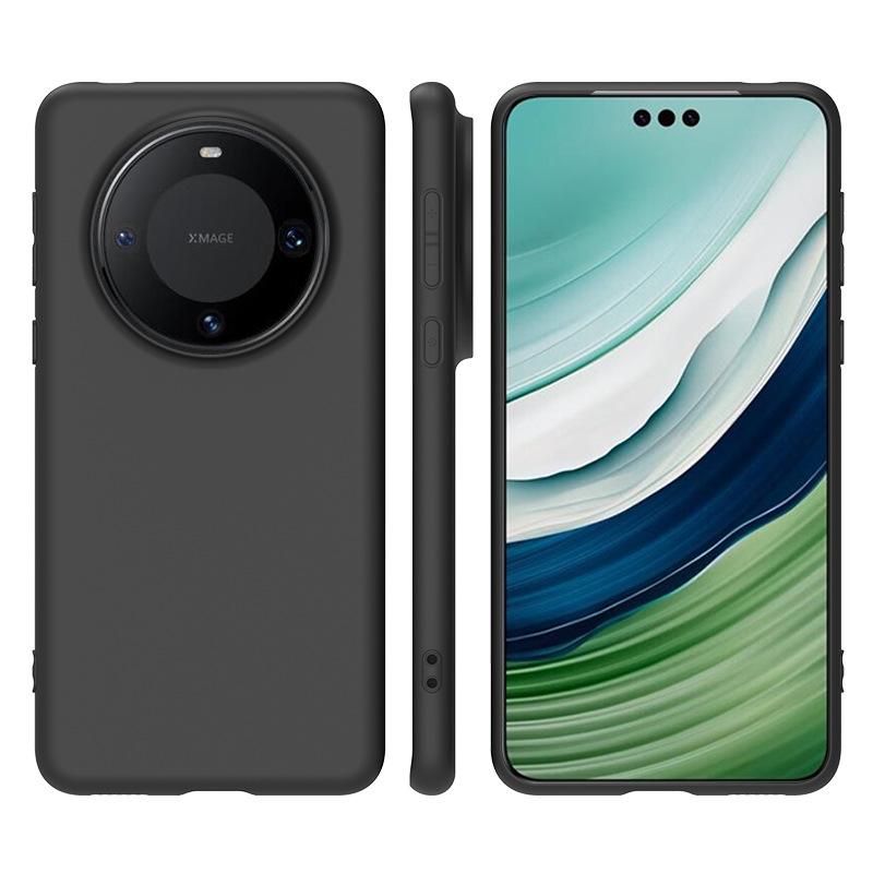 Suitable for Huawei Mate60pro + Matte Mobile Phone Case mate80RS Solid Color Tpu Protective Case 1.5mm Material