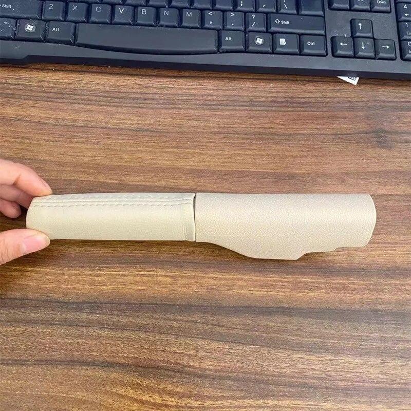 

Кожаный чехол на ручку стояночного тормоза для VW Jetta GLI Golf 5 6 Rabbit GTI MK5 6 EOS 1K0711461A 1KD 711 461 A 1pcs Beige line