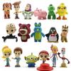 Toy Story 4 Colorful Collectible Mini Figures Set Of 17 Includes Forky Ducky Bunny