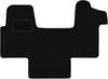 Black Front Mats For: Renault Master II Van (2010-)