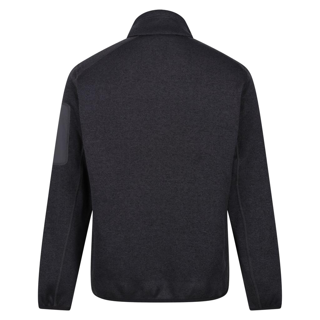 Regatta Męska kurtka polarowa Newhill Marl z pełnym zamkiem